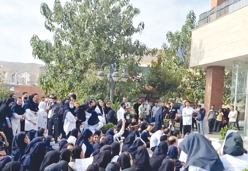 گسترش اعتراضات صنفی پرستاران 

به چند بیمارستان مشهد