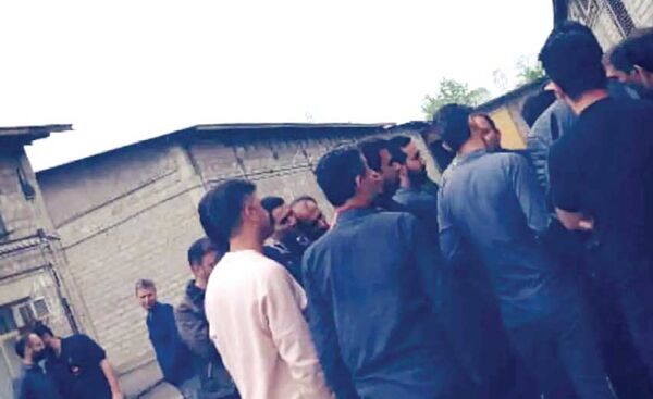 تجمع کارگران ایران پوپلین رشت