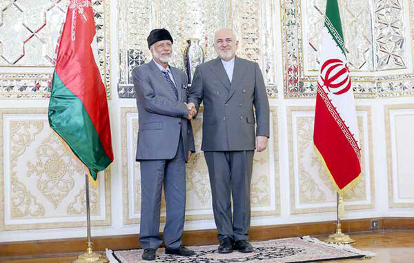رایزنی ظریف با بن علوی در تهران