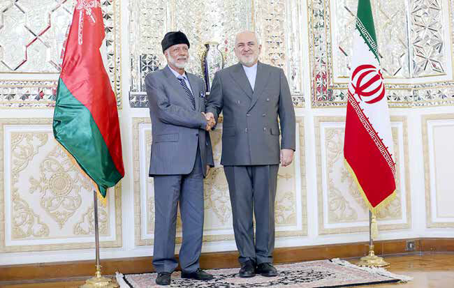 رایزنی ظریف با بن علوی در تهران