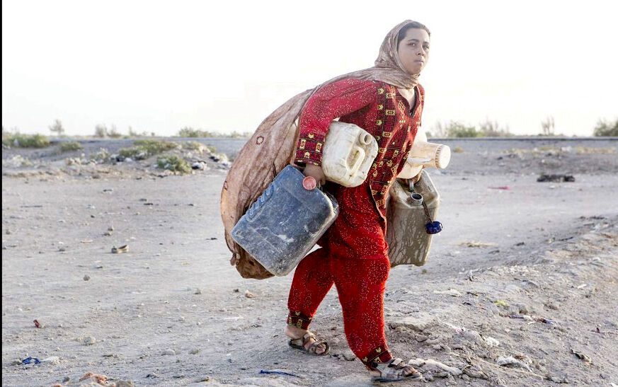 خاموشی و بی‌آبی  20 خانوار روستای «شندوک» در دمای 50  درجه