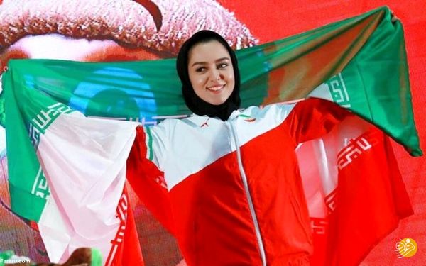 فرزانه فصیحی المپیکی شد