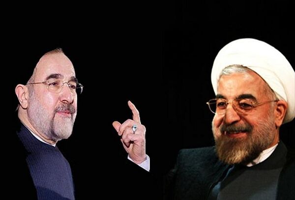 ماجرای درگیری لفظی میان خاتمی و روحانی 