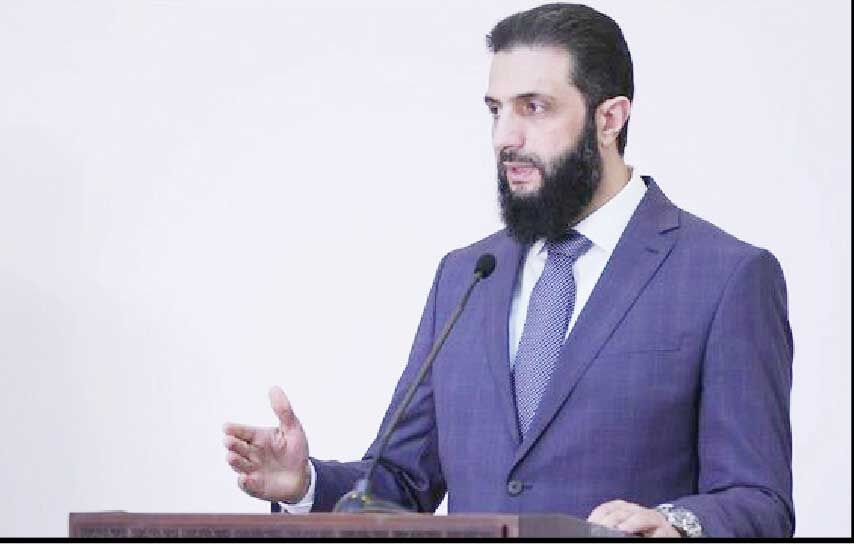 دیدار جولانی با رئیس کنگره جهانی یهودیان