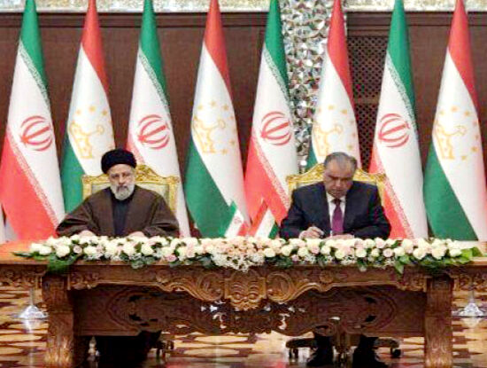 امضای ۱۸ سند همکاری بین ایران و تاجیکستان