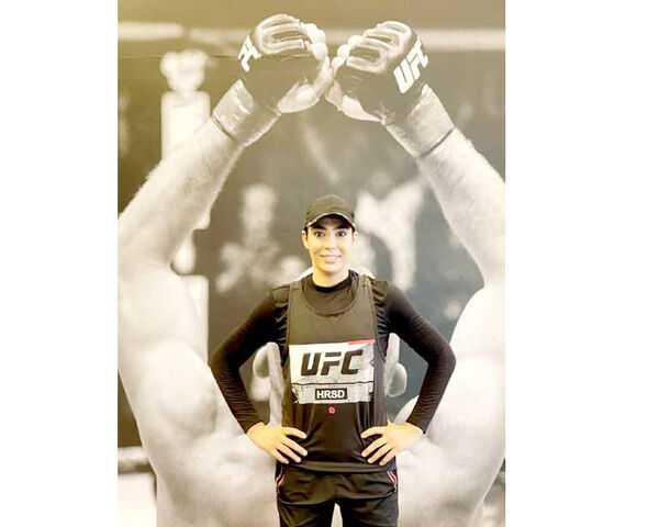 
سهیلا منصوریان: کمربند قهرمانی UFC را می‌خواهم