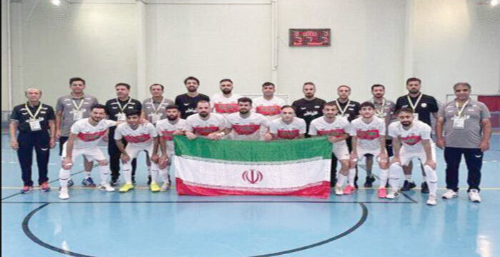 تیم ملی فوتسال ناشنوایان ایران قهرمان جهان شد

