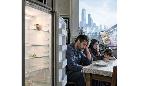 مواد غذایی هست، اما نه در یخچال خانه‌های‌ مزدبگیران!