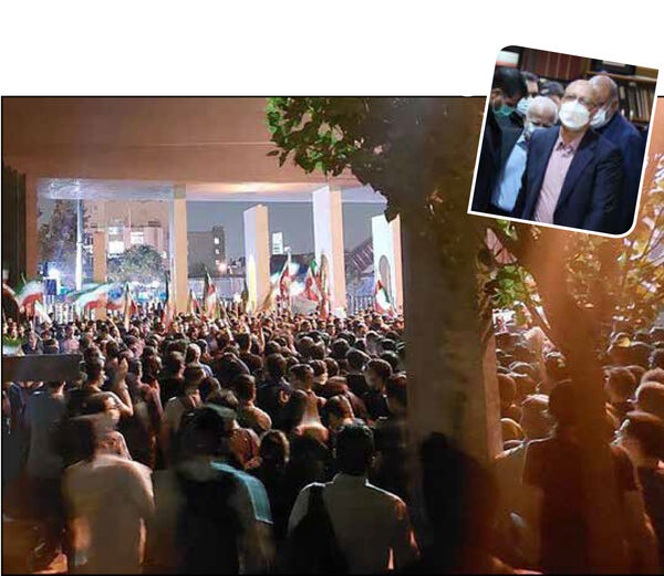
حضور  وزیر  علوم  در فضای ملتهب  دانشگاه  شریف