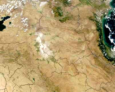 دریاچه ارومیه به طور کامل محو شد