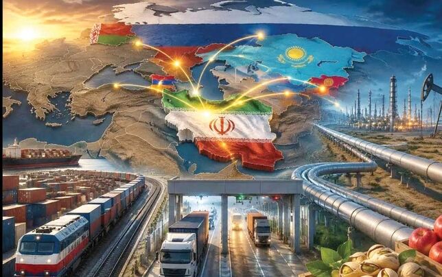 
سهم ایران از بازار اوراسیا زیر 1 درصد است!