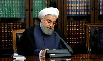 پیام روحانی به امپراطور ژاپن