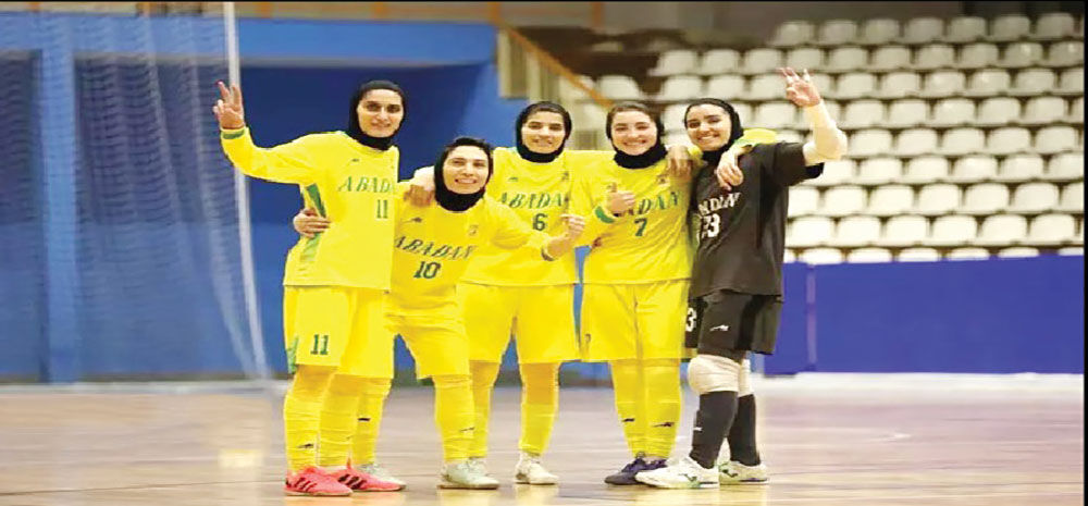 دبل قهرمانی در لیگ فوتسال زنان
