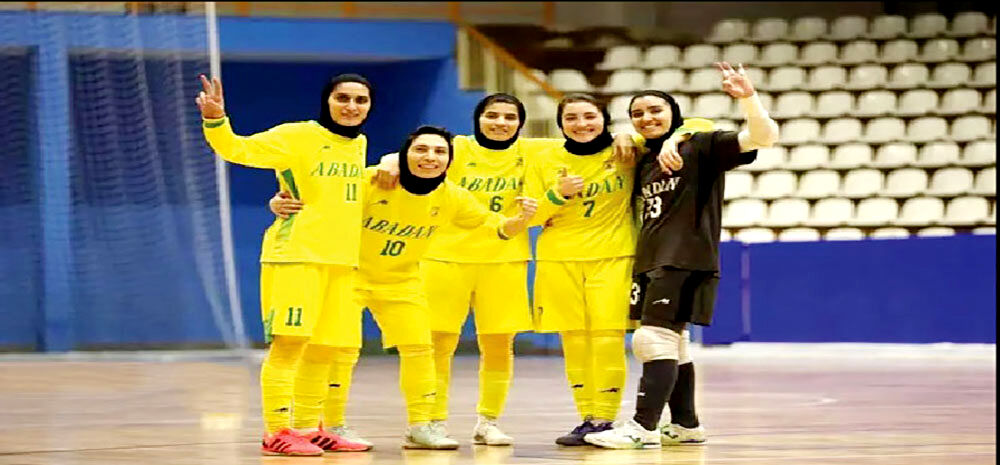 دبل قهرمانی در لیگ فوتسال زنان
