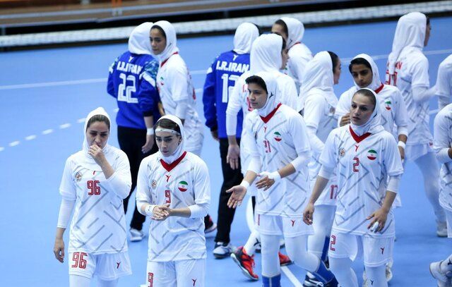 اردوی سوم دختران هندبال