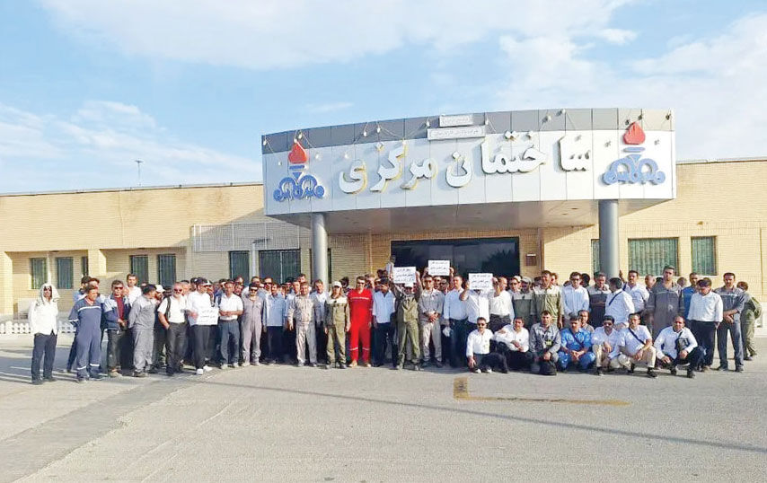 تجمع کارگران پیمانکاری پارس‌جنوبی 

برای دوازدهمین هفته متوالی