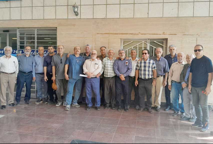 تجمع بازنشستگان کارگری 

در شوش و اهواز