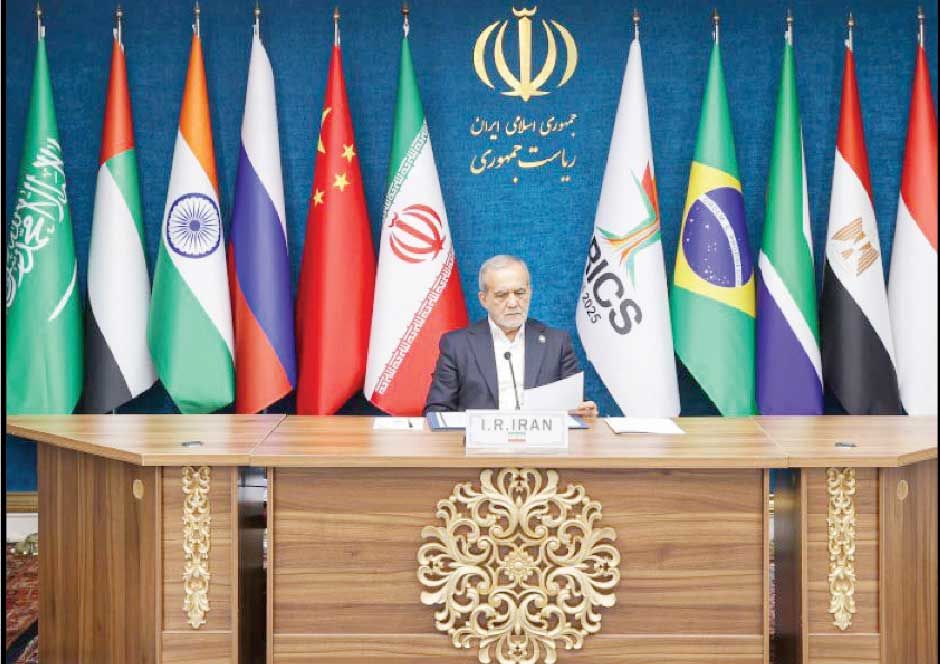 
 بریکس باید نقشی محوری در مقابله با یکجانبه‌گرایی ایفا کند