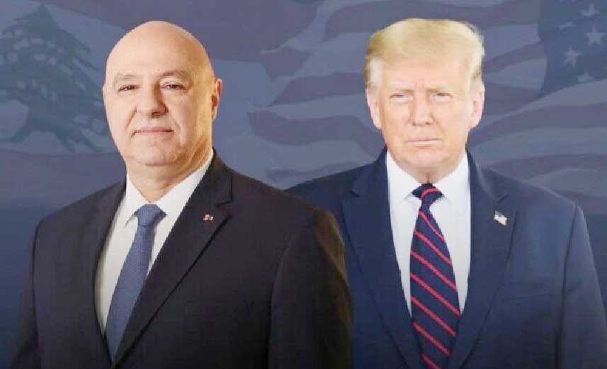دعوت رسمی کاخ‌سفید 

از رئیس‌جمهور لبنان 