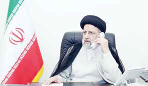 
رایزنی‌های تلفنی رئیسی با رهبران قطر و تونس