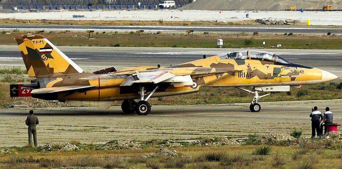 سقوط جنگنده اف 14 بدون تلفات جانی