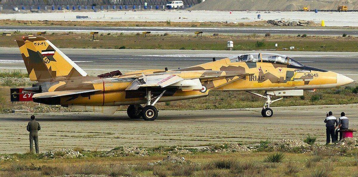 سقوط جنگنده اف 14 بدون تلفات جانی