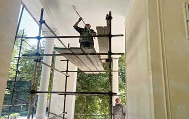 کوشک احمدشاهی در کاخ نیاوران مرمت شد