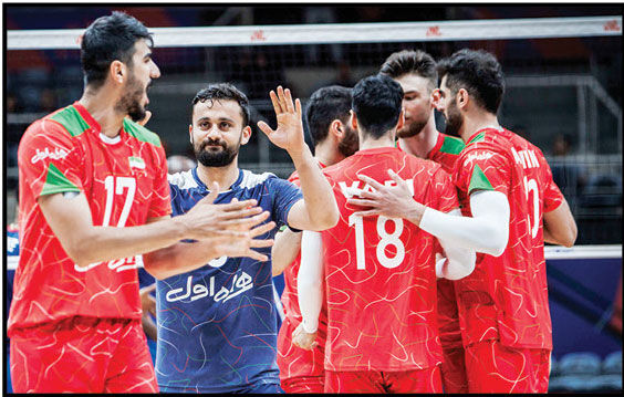 والیبال با یک تغییر در ژاپن