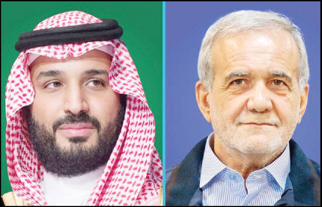 تماس تلفنی بن سلمان با پزشکیان