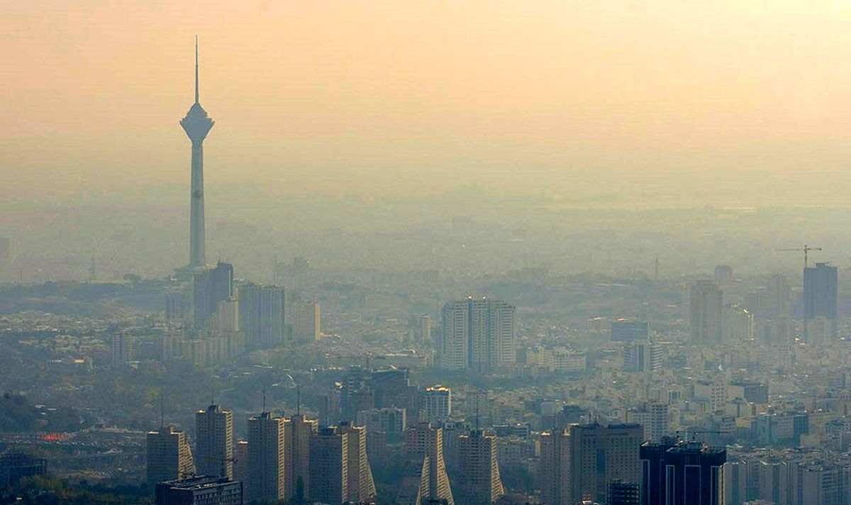 هوای تهران در وضعیت  قرمز است