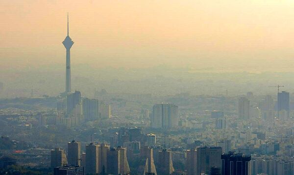 هوای تهران در وضعیت  قرمز است