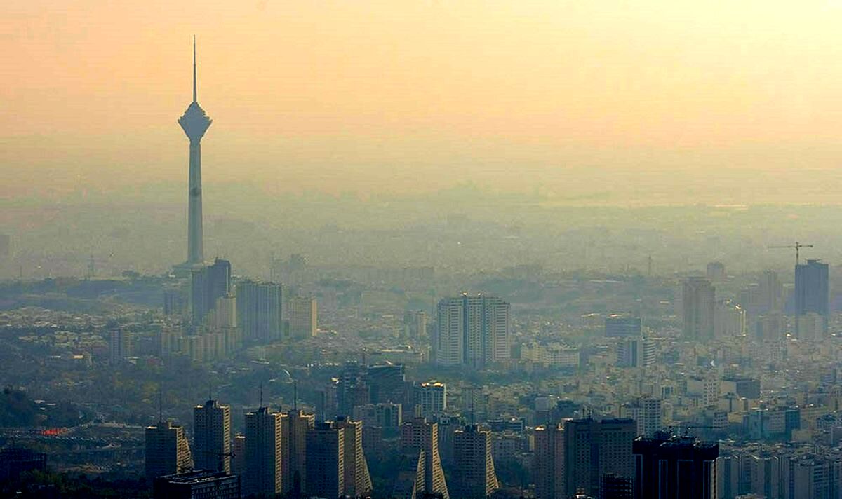 هوای تهران در وضعیت  قرمز است
