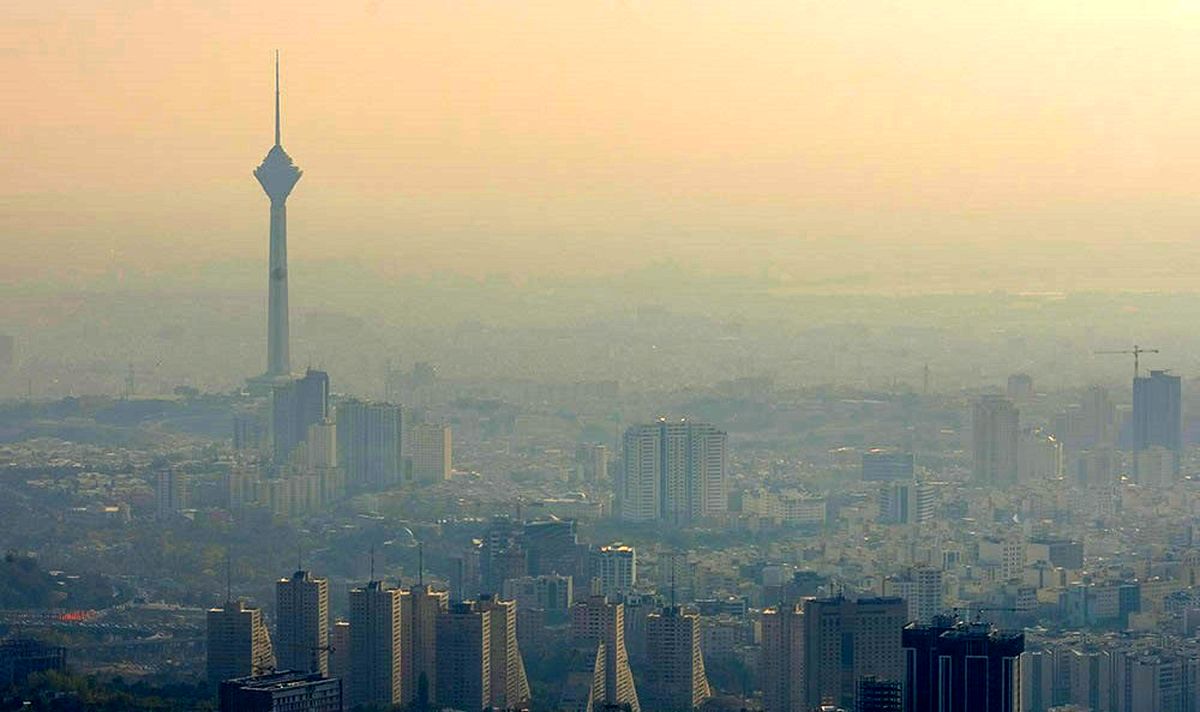 هوای تهران در وضعیت  قرمز است