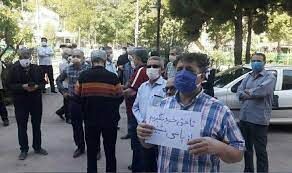 بازنشستگان تامین اجتماعی در شهرهای مختلف تجمع کردند
