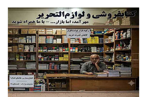تقاضا در بازار نوشت‌افزار 60 تا 70 درصد کاهش داشت
