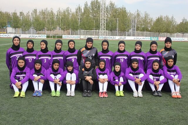 دختران فوتبال  آماده تورنمنت کافا
