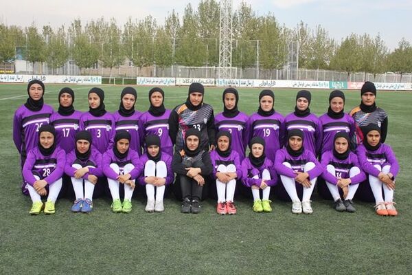 دختران فوتبال  آماده تورنمنت کافا