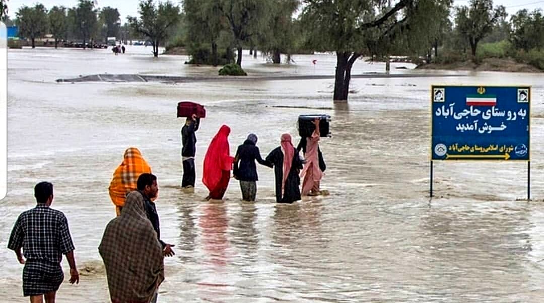 فروکش کردن آب مناطق سیل‌زده سیستان وبلوچستان

