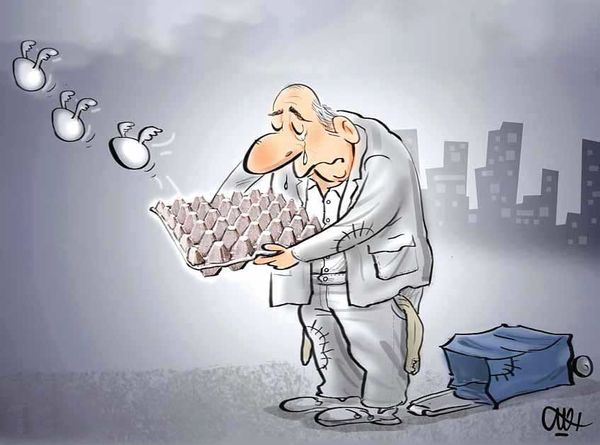 حذف تدریجی «حتی» تخم‌مرغ و حبوبات از سفره‌های کارگران