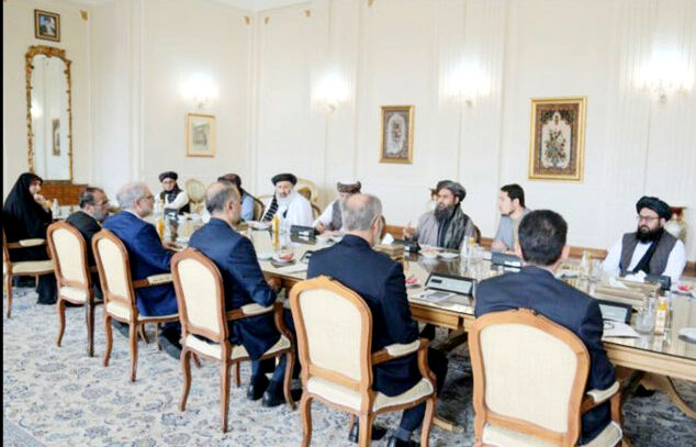 دیدار عبدالغنی برادر با امیرعبداللهیان در تهران